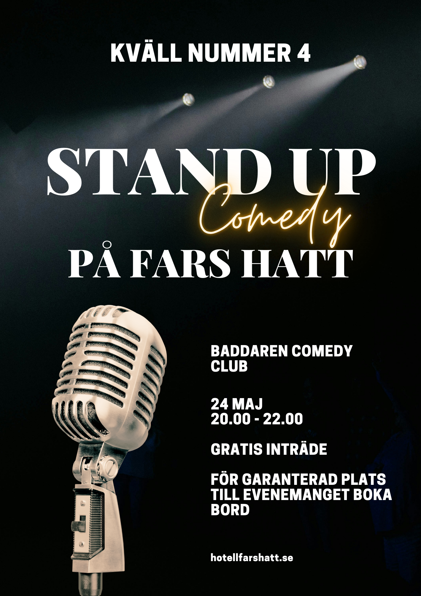 Stand Up på fars hatt
